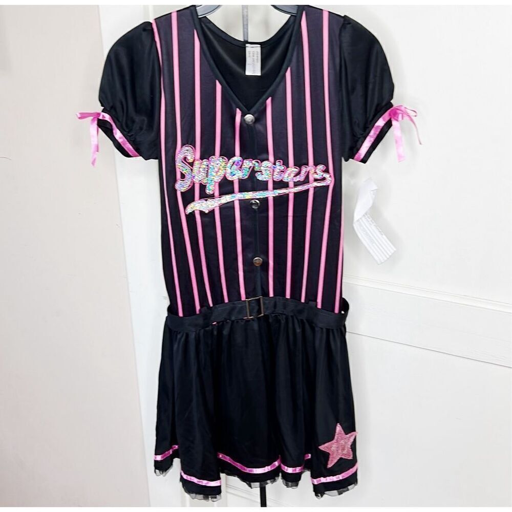 Dreamgirl Super Baseball Superstars Cutie Halloween Costume Teen Girls Size Smal